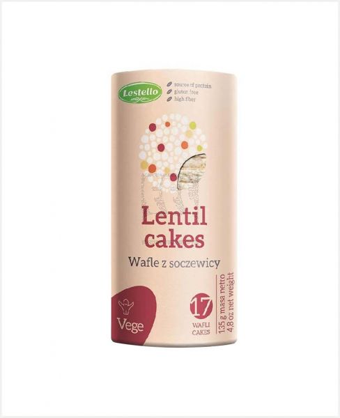 LESTELLO LENTIL CAKES 135GM