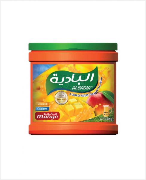 AL BADIA INSTANT FLAVORED DRINK POWDER MANGO 2KG @S.PRICE