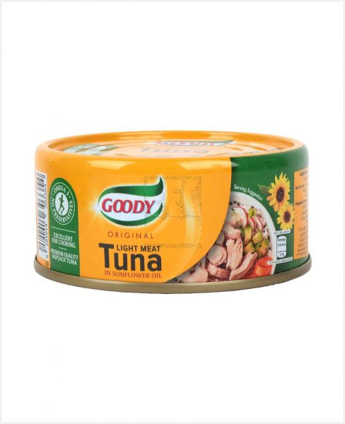 GOODY LIGHT MEAT TUNA IN SUNFLOWER OIL 160GM