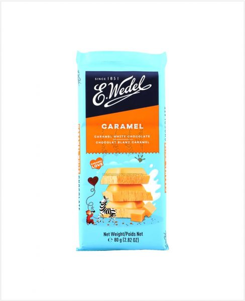 E.wedel Caramel White Chocolate 80gm