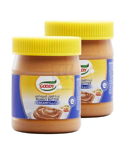 GOODY PEANUT BUTTER CREAMY 2X340GM