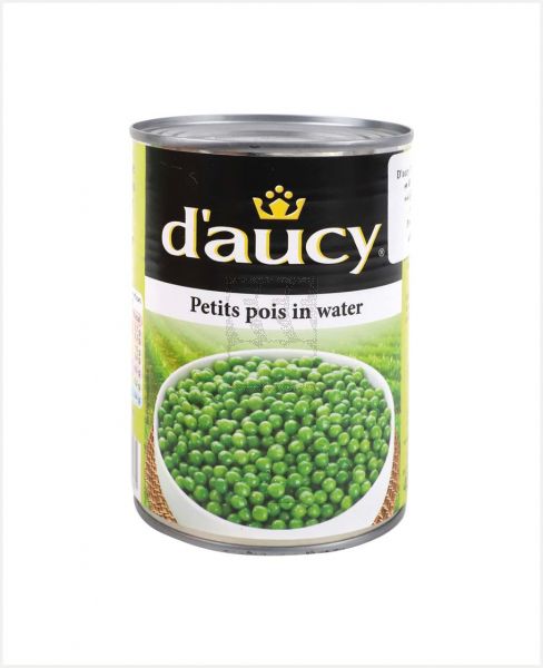 D'AUCY PETITS POIS IN WATER 400GM