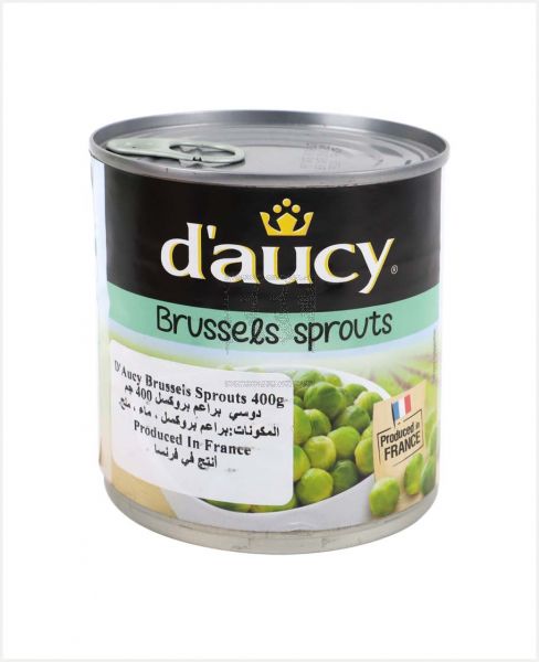 D'AUCY BRUSSELS SPROUTS 400GM