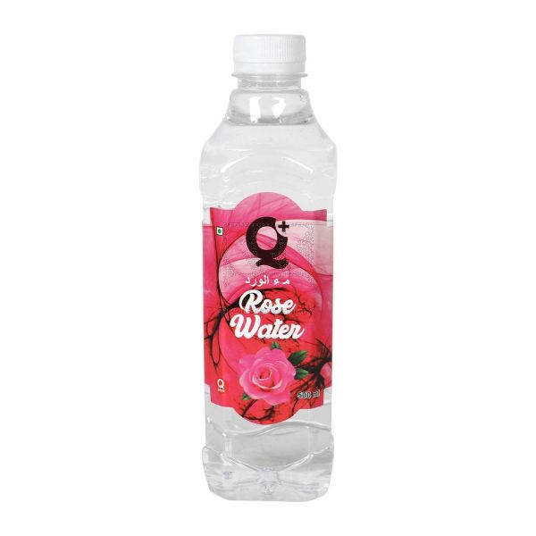 Q PLUS ROSE WATER 500ML
