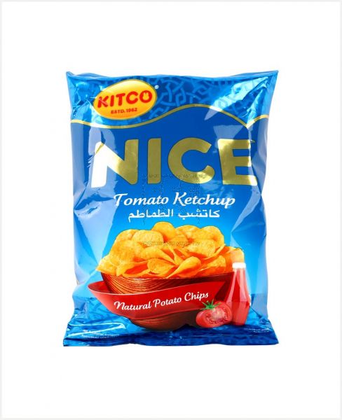 KITCO NICE POTATO CHIPS TOMATO KETCHUP 80GM
