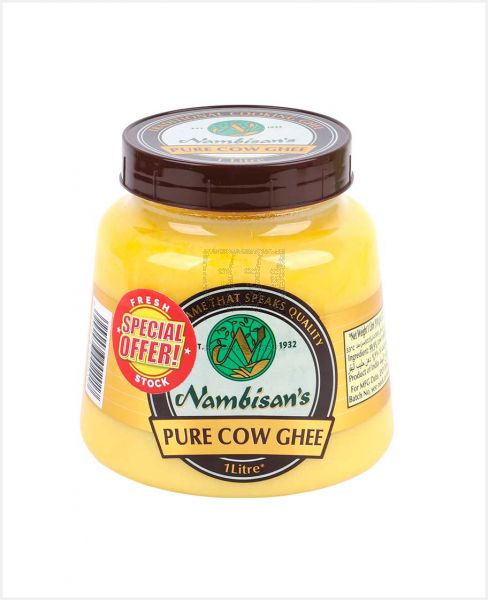 NAMBISAN'S PURE GHEE (JAR) 1000ML (910GM) PROMO