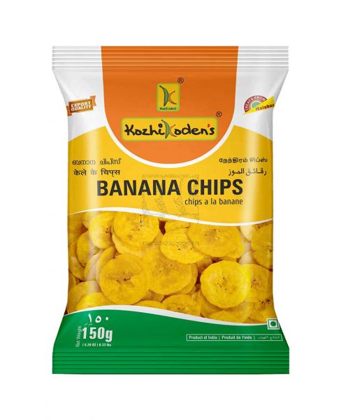 KOZHIKODEN'S BANANA CHIPS 150GM