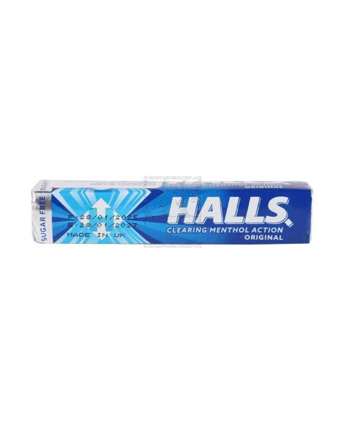 HALLS ORIGINAL SUGAR FREE 32GM