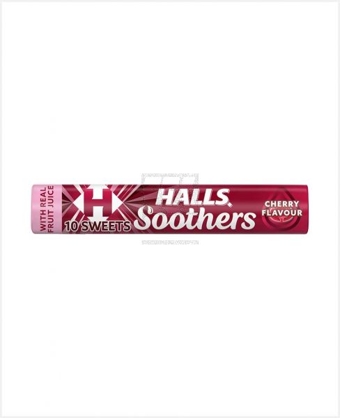 HALLS SOOTHERS CHERRY FLAVOUR 45GM