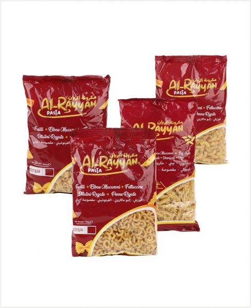 AL RAYYAN PASTA ASSORTED (4+1)X400GM