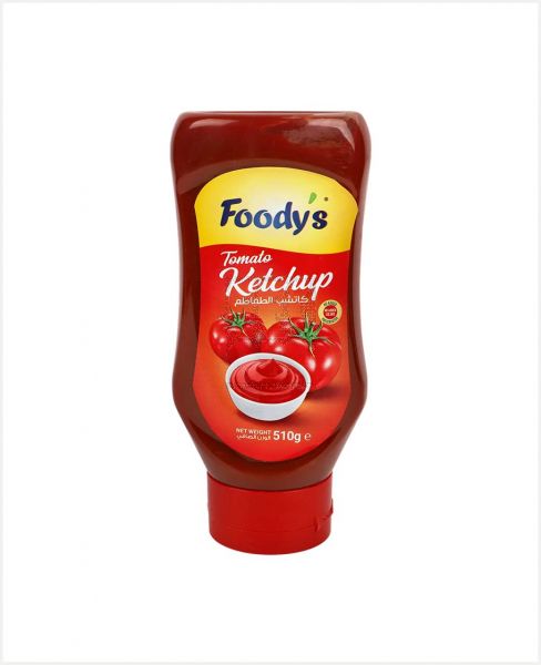 FOODY'S TOMATO KETCHUP 510GM