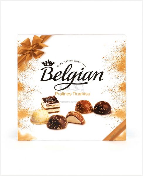 BELGIAN CHOCOLATE PRALINES TIRAMISU 200GM