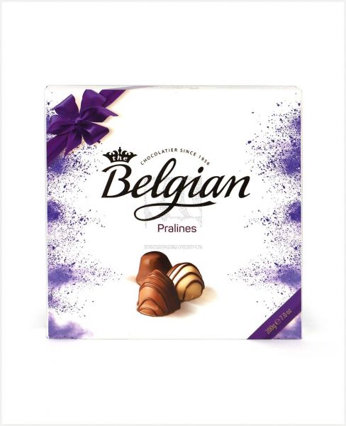BELGIAN CHOCOLATE PRALINES 200GM