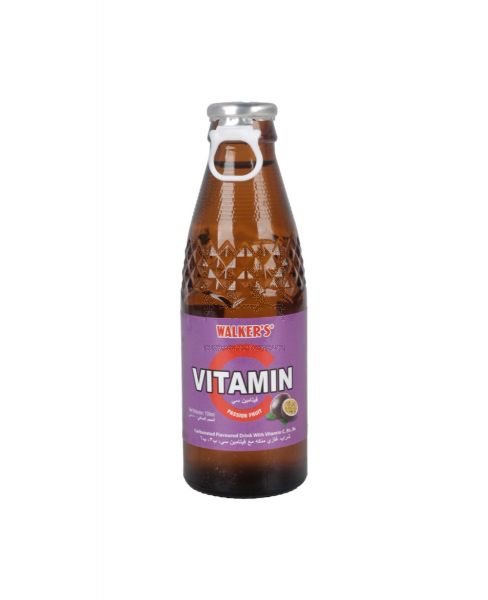 WALKER'S VITAMIN C CARBONATED DRINK PASSION FRUIT FLAV 150ML