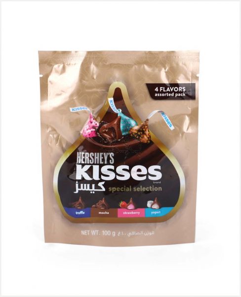 HERSHEY'S KISSES SPECIAL SELECTION 100GM