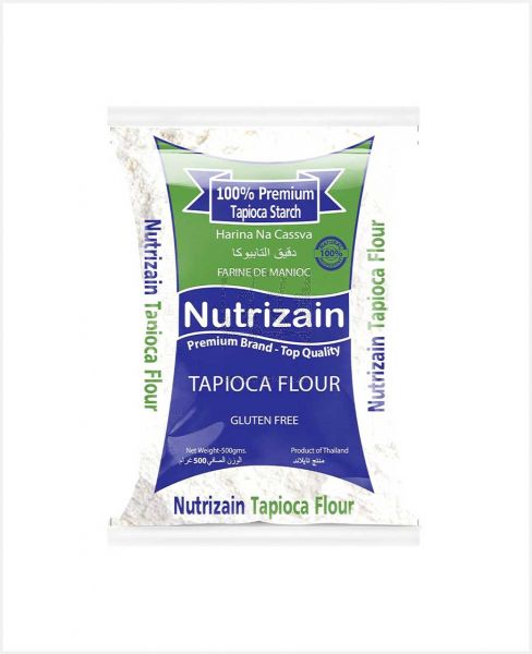 NUTRIZAIN GLUTEN FREE TAPIOCA FLOUR 500GM