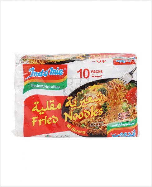 INDOMIE INSTANT NOODLES FRIED 10X80GM