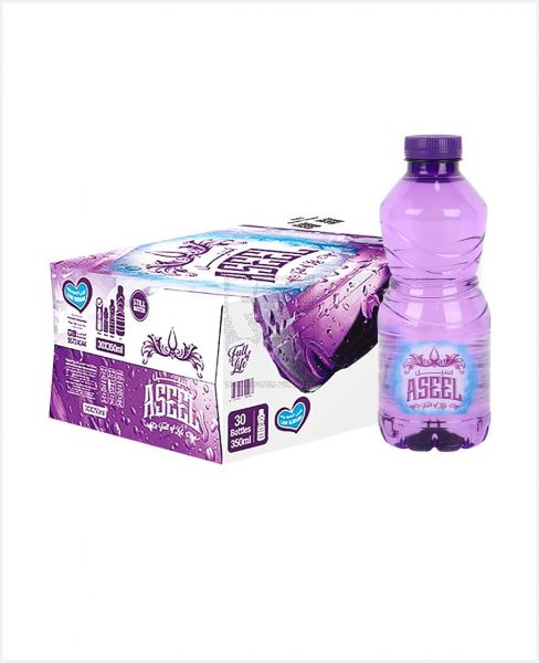 ASEEL PURE BOTTLED WATER LOW SODIUM 30X350ML PROMO
