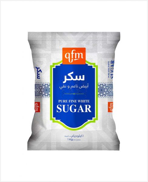 QFM PURE FINE WHITE SUGAR 1KG