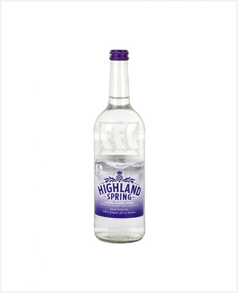 HIGHLAND SPRING NATURAL MINERAL WATER 750ML