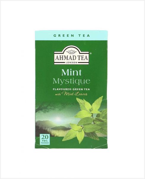 AHMAD TEA MINT MYSTIQUE GREEN TEA 20S 40GM
