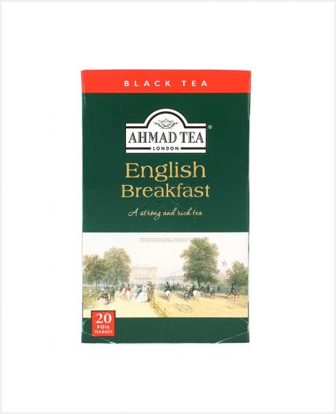 AHMAD TEA ENGLISH BREAKFAST 20S 40GM