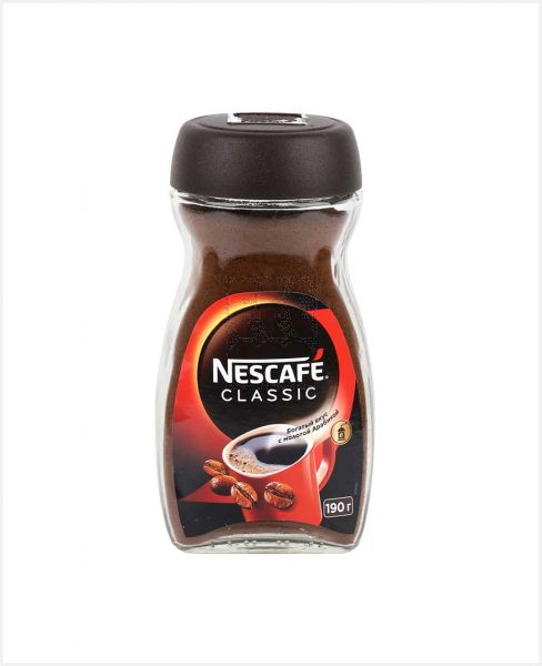 NESTLE NESCAFE CLASSIC COFFEE 190GM