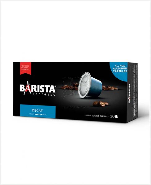 BARISTA ESPRESSO CAPSULE DECAF 20PCSX6GM
