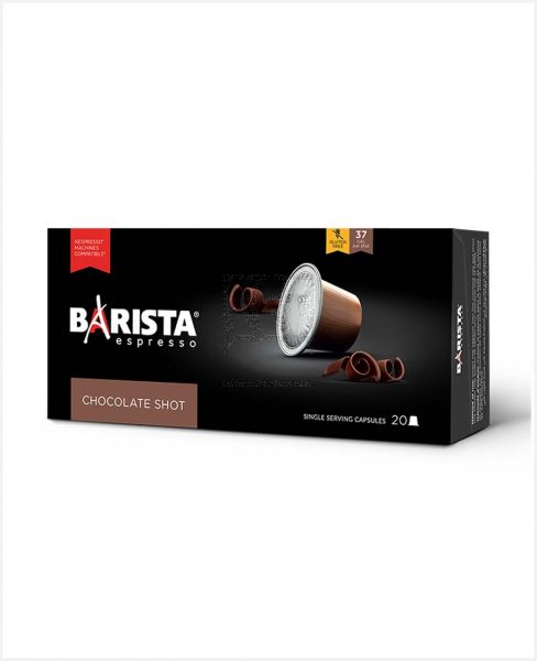 BARISTA ESPRESSO CAPSULE CHOCOLATE SHOT 20PCSX9GM