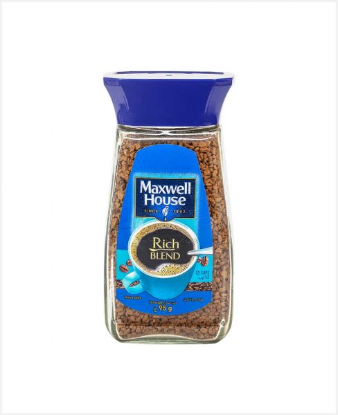 MAXWELL HOUSE RICH BLEND INSTANT COFFEE 95GM