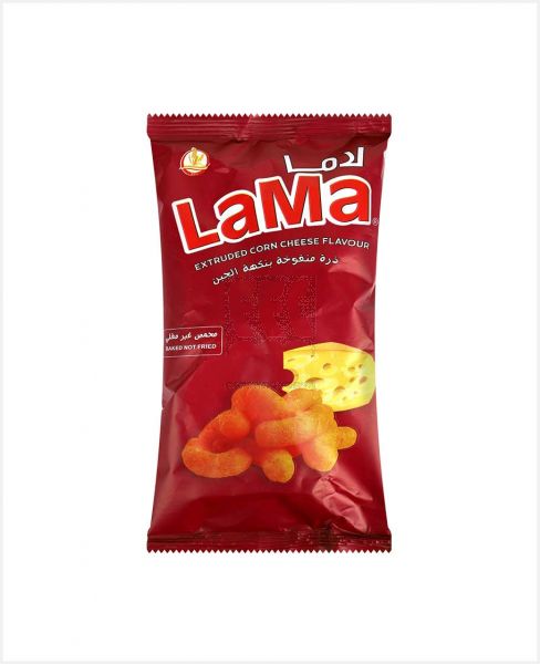 LAMA EXTRUDED CORN CHEESE FLAVOUR 20GM