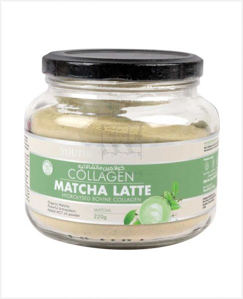 YOUTHFUL LIVING COLLAGEN MATCHA LATTE 220GM