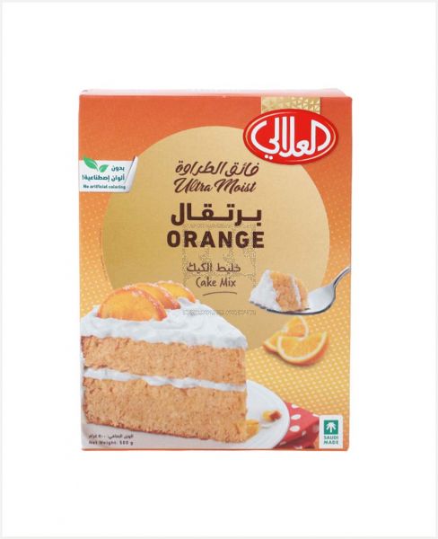AL ALALI ULTRA MOIST ORANGE CAKE MIX 500GM