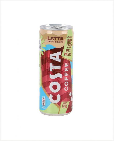 COSTA COFFEE LATTE RISH AND SMOOTH 250ML