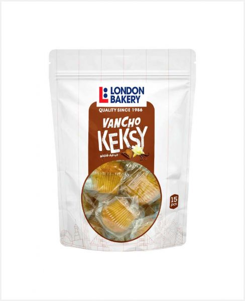 LONDON BAKERY VANCHO KEKSY CUPCAKE 15PCS 450GM