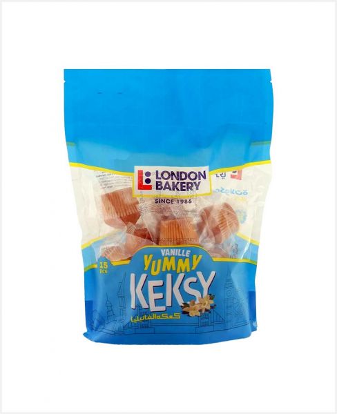 LONDON BAKERY VANILLE KEKSY CUPCAKE 450GM