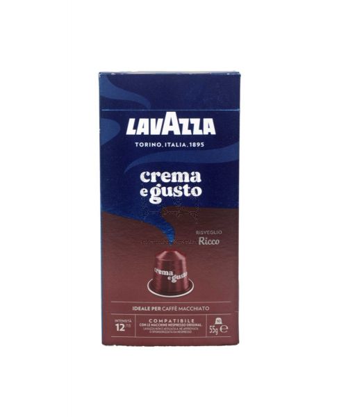 LAVAZZA CREMA EGUSTO RICCO 10 CAPS 55GM