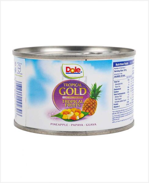 DOLE TROPICAL GOLD TROPICAL FRUITS IN PINEAPPLE 227GM
