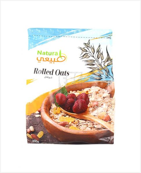 NATURAL ROLLED OATS 800GM