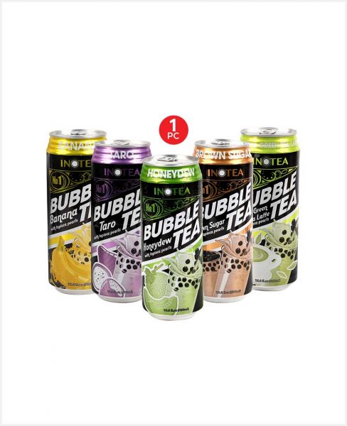 INOTEA BUBBLE TEA ASSORTED FLAVOR 490ML PROMO