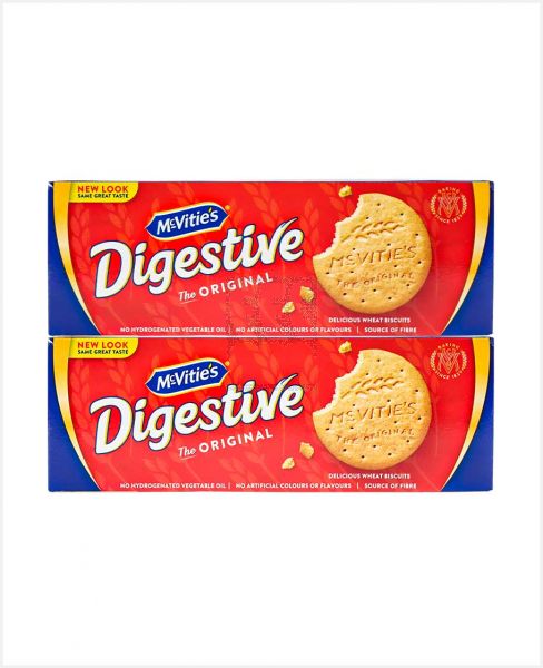 MCVITIES DIGESTIVE BISCUITS 2SX400GM @SPL OFFER