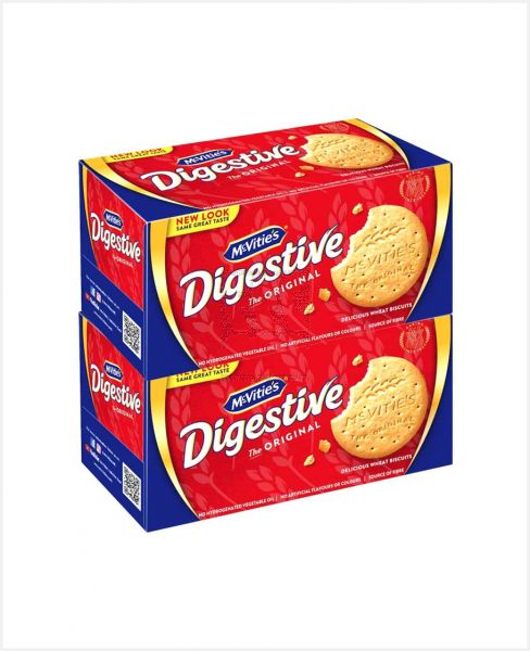 MCVITIES DIGESTIVE BISCUITS 2X250GM @SPL OFFER