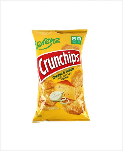 LORENZ CRUNCHIPS CHEESE AND ONION 100GM