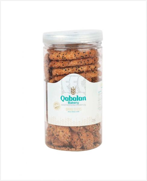 QABALAN BREAD STICKS WITH SESAME AND BLACK SEEDS 450GM