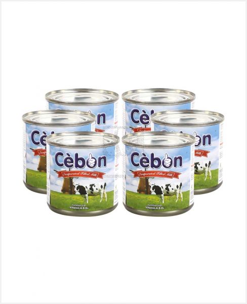 CEBON EVAPORATED FILLED MILK 6X170GM  (6X159ML) PROMO