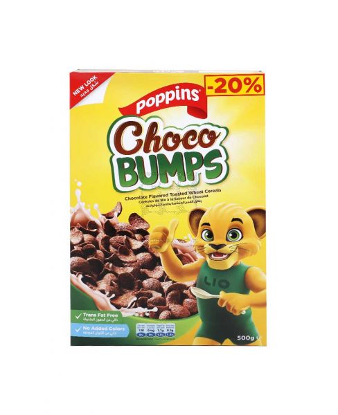 POPPINS CHOCO BUMPS 500GM @20% OFF