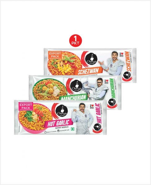 CHING'S SECRET INSTANT NOODLES ASSORTED 60GM 3+1FREE