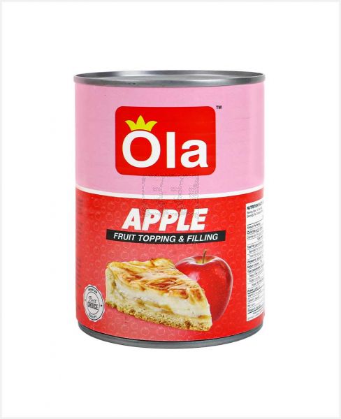 OLA APPLE FRUIT TOPPING AND FILLING 595GM