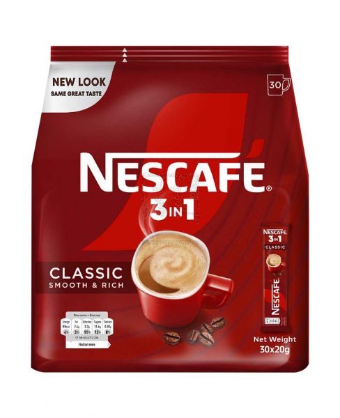 NESCAFE 3IN1 CLASSIC COFFEE (POUCH) 20GM
