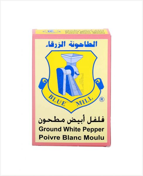 BLUE MILL GROUND WHITE PEPPER 40GM